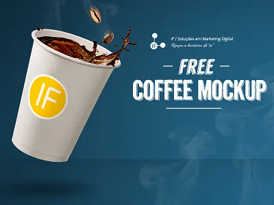 Free Realistic Coffee Cup Mockup branding coffee mockup free coffee mug mockup free mockup free mockups freebie freebies mockup mockup design mockups