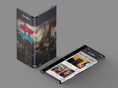 News adobe photoshop adobe xd app art creativehunger daily ui 094 dailyui design designmadness enjoy the moment fine art folded folded phone news newsletter ux ux ui design uxlover