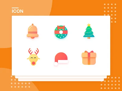 icon christmas icon design