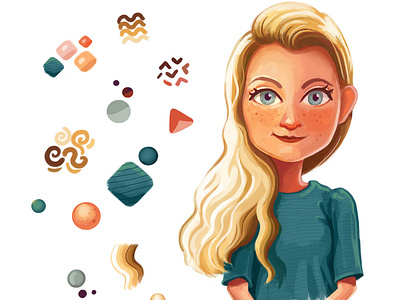 My Avatar Sketches 2d 2d art 2d artist adobe photoshop art avatar avatar design branding cartoon cartoon character cartooning character character design design digital illustration illustrator logo monika klobcar wacom cintiq
