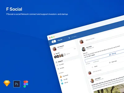 FT Social chat chat app design landing skecth ui ux website