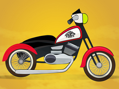 Paradise Bike 01 adobe photoshop adobe photoshop illustration animation app art artworks branding design flat gradient graphic design graphics graphics design graphics package illustration logo photoshop typography vector web