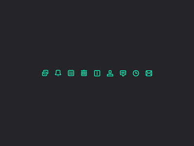 Newco Health Rewards Icons ReDesign applicaiton application branding design icon icons ui