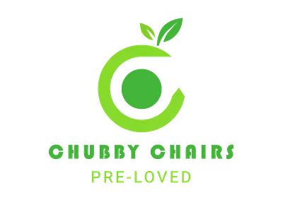 Chubby Chairs logo branding illustration logodesign minimal type design