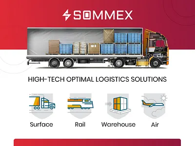 Flyer design for Logistics company by BrandzGarage brandzgarage design flyer flyer design flyer template offline pamphlet