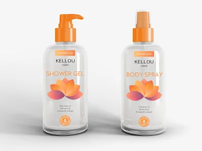 Label Design for Cosmetic Brand brand branding cosmetic design grapgic design label label design package package design packaging style