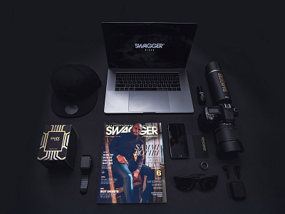 SWAGGER Cover for Sammi Rotibi book cover landing page luxury magazine cover magazine design publishing