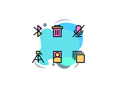 Photography Icon Set Filled Line Style app app design branding design app icon icon app icon sets icons icons pack iconset illustration management app photographer photography photography icon photography logo ui kit uidesign uiux ux