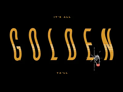 Font Design font golden lettering type typography