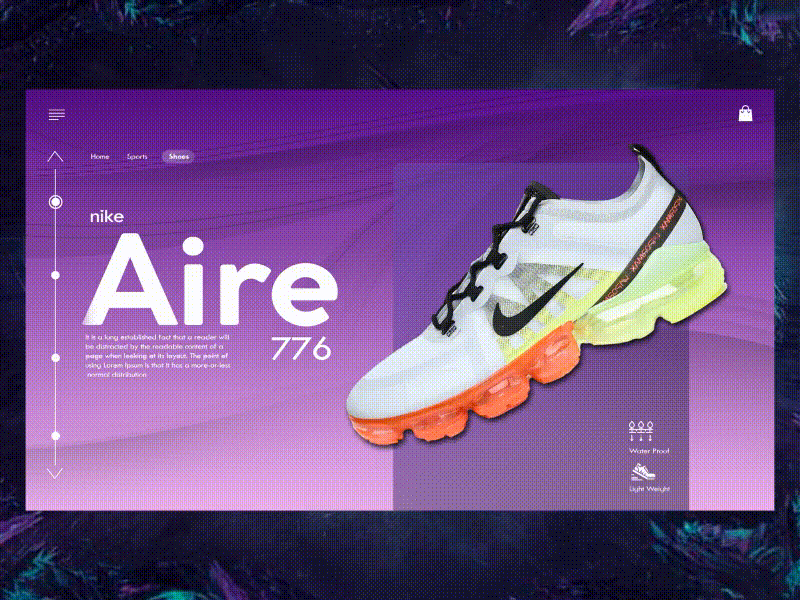 Product Page animation app branding clean design flat illustration illustrator ios minimal mobile typography ui ux web website
