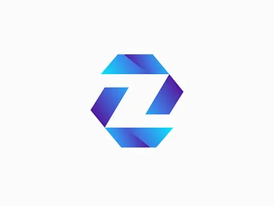 Letter Z 3D Logo 3d blockchain blue branding design digital forsale illustration letter letter logo letter z letter z logo logo logo 3d logo design minimalist logo technology technology logo ui vector