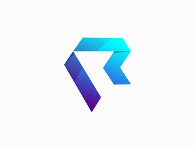 Letter R 3D Logo 3d blockchain blue branding design digital forsale illustration letter letter logo letter r logo letters logo logo 3d logo design minimalist logo technology technology logo ui vector