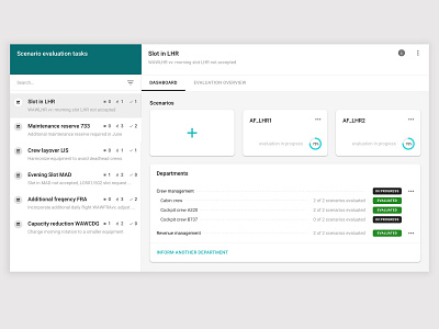 Business scenario evaluation desktop enterprise software enterprise ui management material design ux