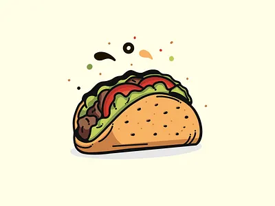 Let's Taco character design color daniel design flat flat illustration food gradient graphic design graphics hand drawn icon illustration line art illustration logo pin taco vector vector artwork web