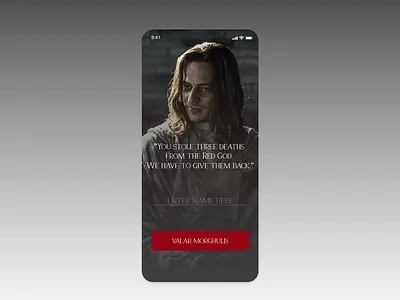 Valar Morghulis App got mobile