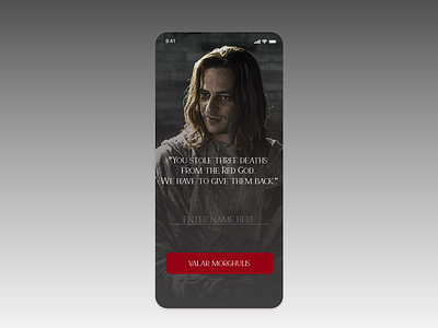 Valar Morghulis App got mobile