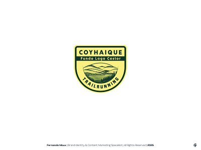 Trailrunning Patagonia Logo brand branding field graphic design illustration logo logofolio patagonia vector