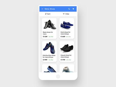 List View | App design app app design branding chennai creative creative design design flat minimal ui