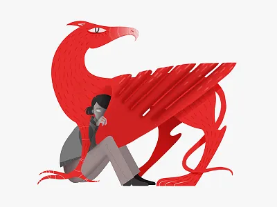 Unusual pet 02 animal color design digital drawing illustration palette photoshop series