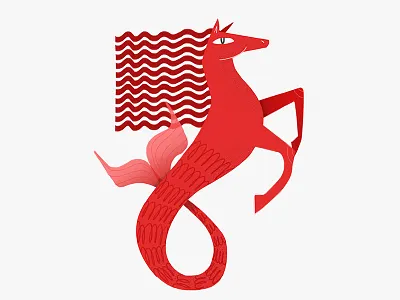 Unusual pet 03 animal color design digital drawing illustration palette photoshop series