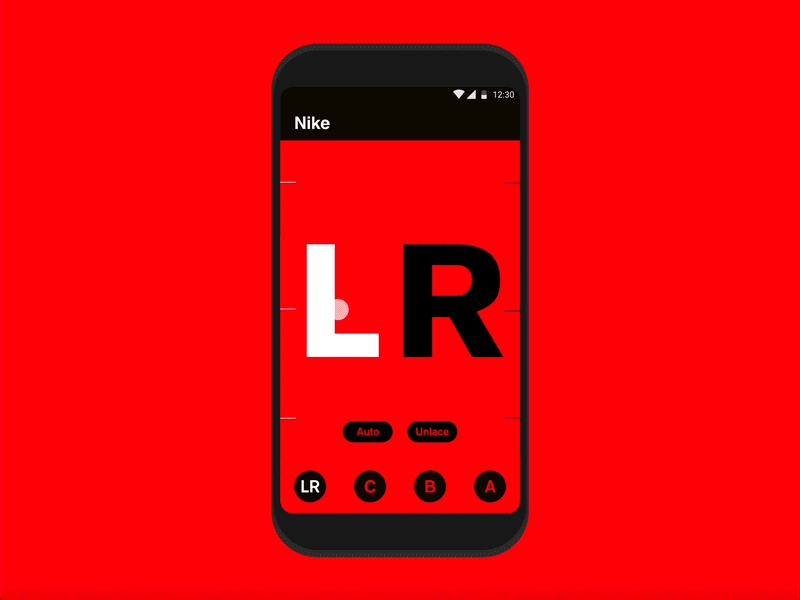 Massimo Vignelli Nike App 1.0.1 app design ui