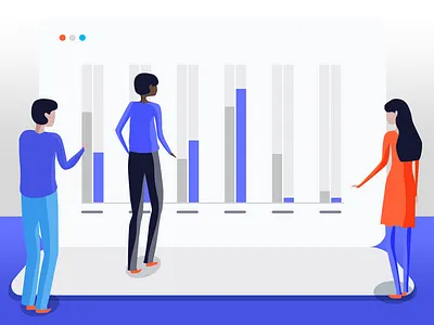 Corporate Illustration Set - 1/3 business illustration corporate illustration digital illustration illustration interface illustration