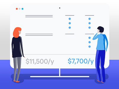 Corporate Illustration Set - 3/3 business illustration corporate illustration digital illustration illustration illustration digital interface illustration