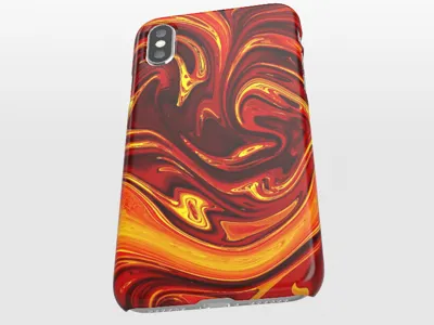 Magma design lava liquid magma phonecase product product design redbubble