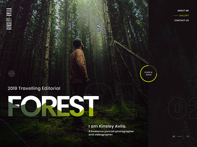 Freelance Photographer Website Design artist branding design designer freelance freelance designer inspiration logo photographer photographers photography typography ui ui design ux ux design web design webdesign website website design