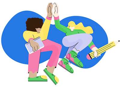 _designers_ collaboration design designer girls illustration team vector woman working