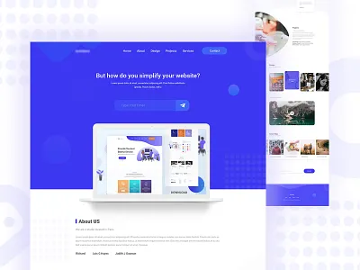 Website Design For Agency agency agency landing page agency website clean creative design landing landing page landing page design minimal minimalism typography uidesign ux web website website design website template
