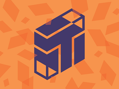 3d T 04 3d branding experiment illustration logo