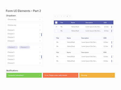 Daily UI Shot #011 - Part 2 design elements form portfolio practice ui uielements ux work
