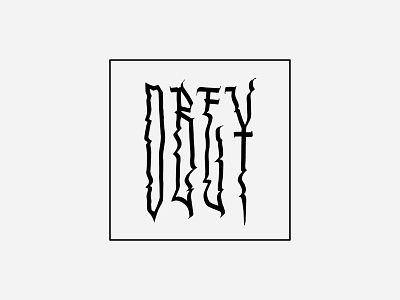 OBEY / free vector for sale calligraphy design for sale free gotham gothic hight illustration lettering ligature logotype mark mindryukov letters obey print sale square typography vector