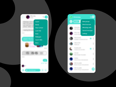 Settings Whatsapp App REDESIGN light mode app app design design flat illustration light mode typography ui ux whatsapp