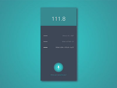 Daily UI 4 – Calculator app design ui ux