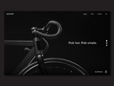 Daily UI 3 – Landing Page design photo ui web