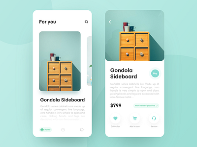 Furniture page 01 design illustration logo ui ux 图标 应用 设计
