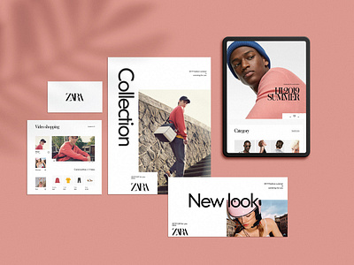 ZARA Redesign design ui web website zara