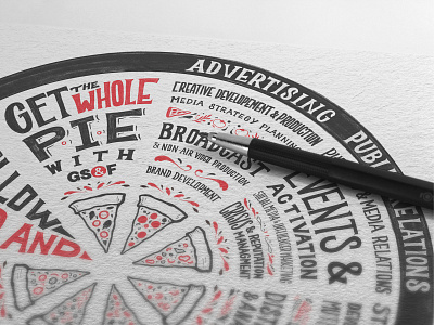 Hand Lettering gsf hand drawn handlettering illustration modpizza procreate art procreateapp