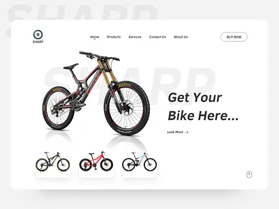 SHARP (Web design) animation app brand branding clean design flat graphic design icon identity illustration illustrator logo minimal type typography ui vector web website