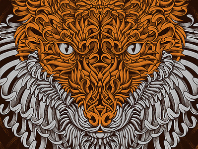 Fox Flower animal flower fox illustration oleggert