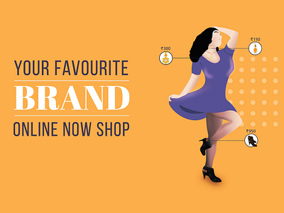 Banner Illustration2 banner face gril illustration