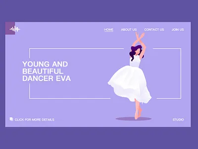 Dancing girl ai design illustration ps ui 设计