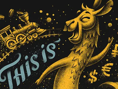 Lama animal illustration lama oleggert