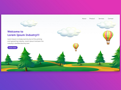 Landing Page illustration landing page landing page design landingpage vector