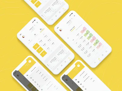 Central Securities Depository of Iran (CSDI) Concept UI app bourse chart clean concept creative dailyui depository design exchange gradient minimal modern statistic stocks typography ui ux