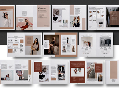 Media Kit Brochure Template branding design marketing media kit media kit and rate media kit brochure photoshop pitch deck press kit psd social media