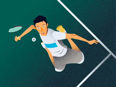 Dato Lee Chong Wei art badminton graphicdesign illustration legend malaysia