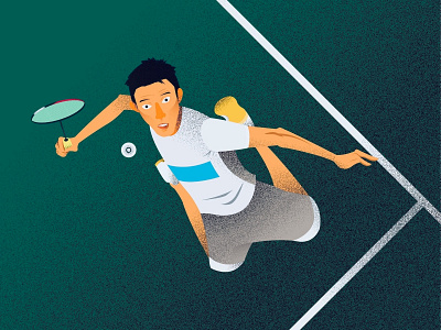 Dato Lee Chong Wei art badminton graphicdesign illustration legend malaysia